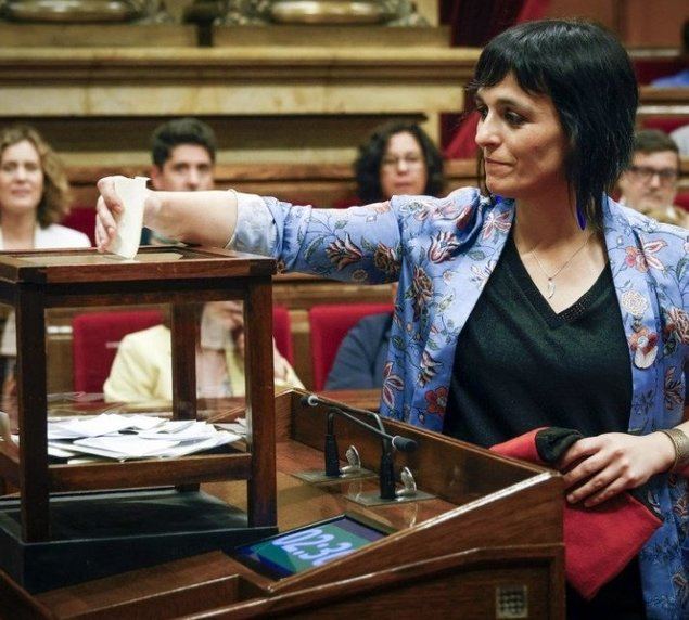 La alcaldesa de Ripoll, Sílvia Orriols.