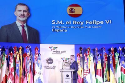 El Rey Felipe VI y el presidente de República Dominicana clausuran la 29 edición del World Law Congress