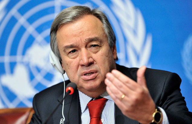 António Guterres es el noveno Secretario General de las Naciones Unidas. Asumió el cargo el 1 de enero de 2017.