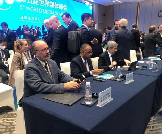 José Luis Barceló, at a moment during the Summit.