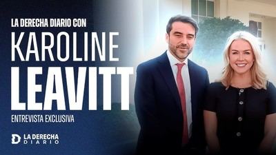 Gran repercusión de la entrevista del periodista Javier Negre a la portavoz de la Casa Blanca, Karoline Leavitt