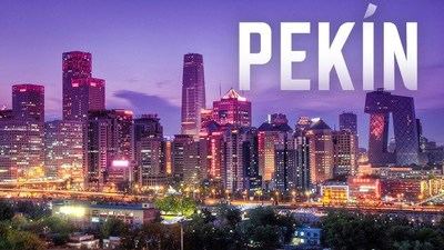 Una vista del nuevo centro financiero de Pekín.