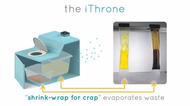 iThrone, el inodoro low cost, portátil y sin agua que evapora los residuos, gana el premio a la Mejora de la Salud y Tecnología Digital (e-Health)