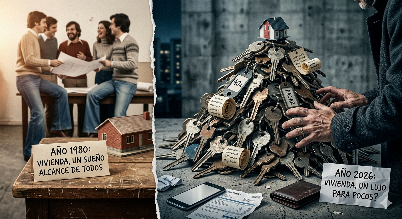 Vivir es de ricos: la generación que cambió el salón de casa por una habitación compartida