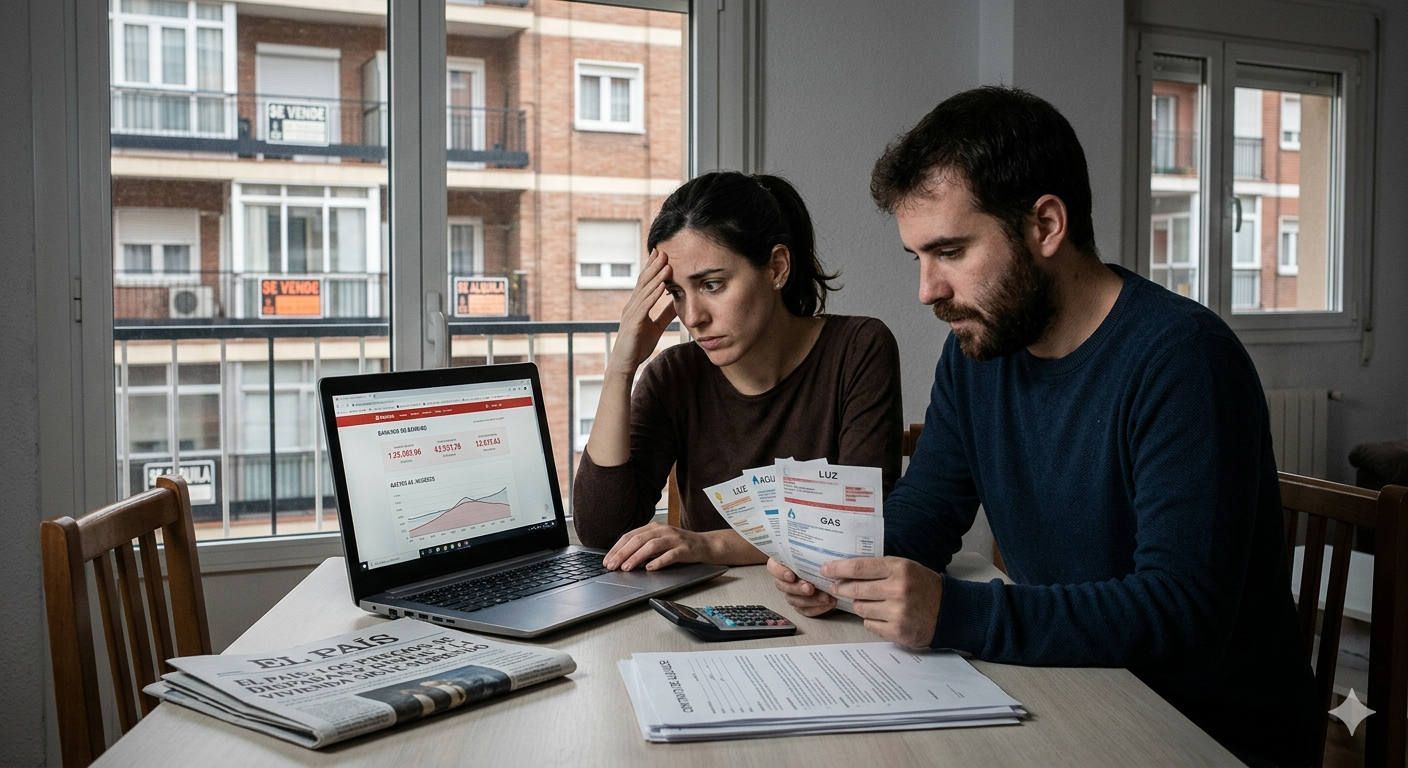 El atraco del mes de marzo: la vivienda y el IPC se alían para asfixiar a una España que ya no ahorra