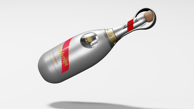 Mumm anuncia su colaboración con Axiom Space en los futuros vuelos espaciales tripulados