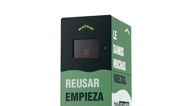 La startup Bumerang presenta la primera máquina de retorno inteligente para envases reutilizables