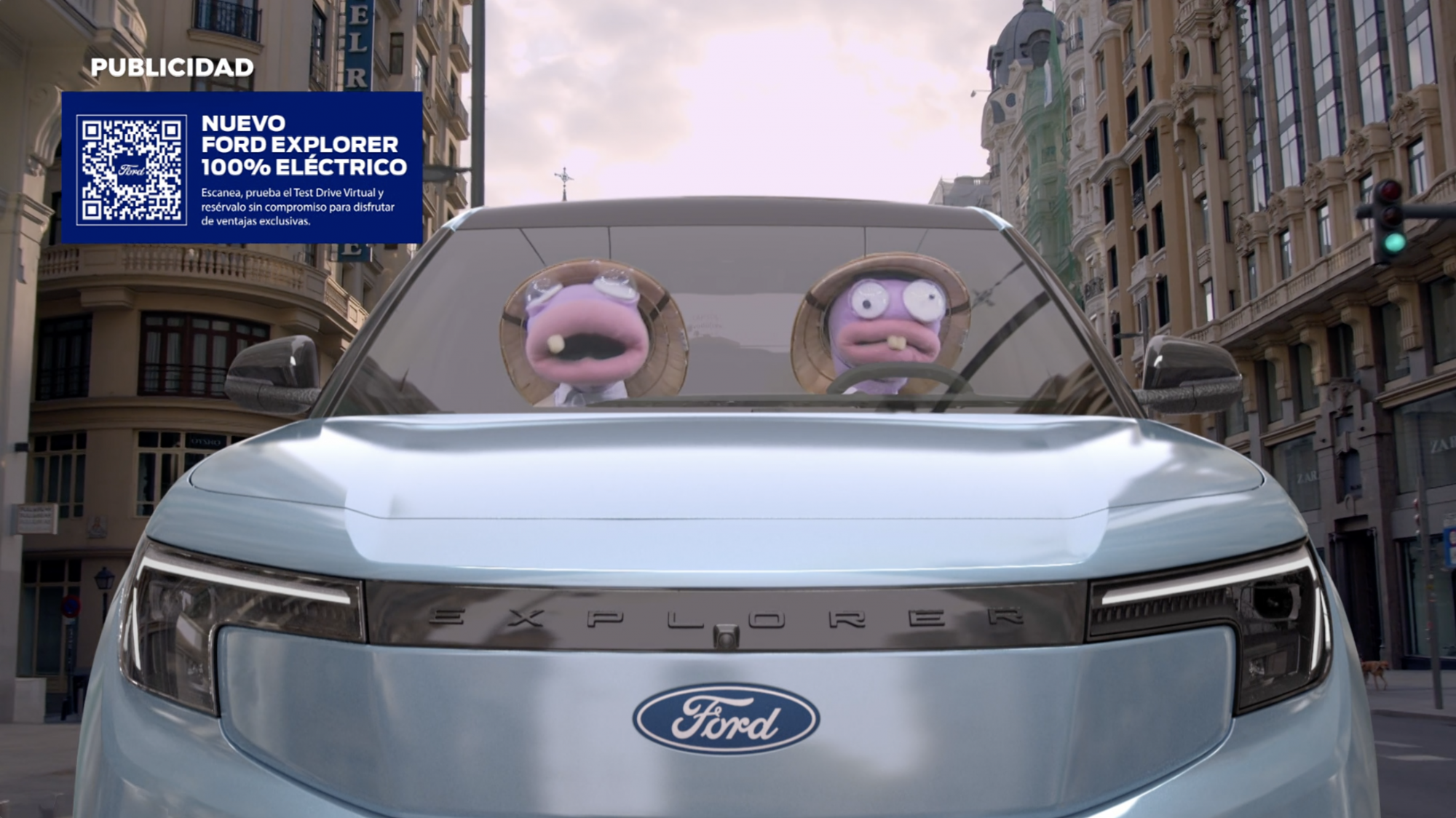 Las hormigas más famosas de la TV salen de su ‘zona de confort’ a bordo del nuevo Ford Explorer 100% eléctrico