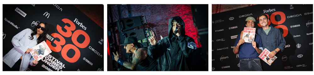 Madrid fue el epicentro del talento joven de la segunda edición del Festival Forbes “30 Under 30”