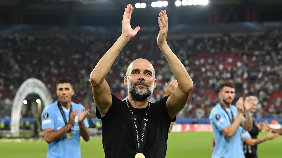 Pep Guardiola. 
