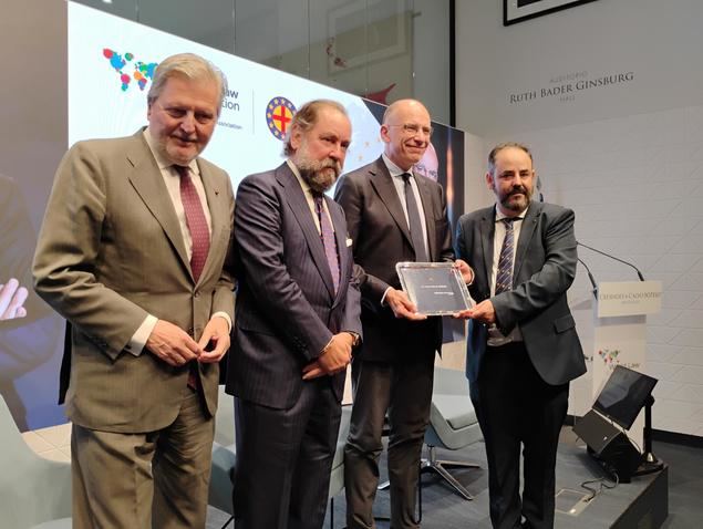Enrico Letta, galardonado con el XXI Premio Otto de Habsburgo