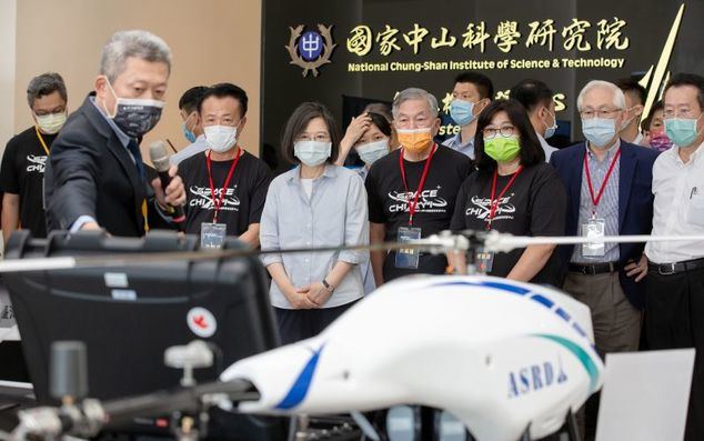 (Foto cortesía de la Oficina Presidencial de Taiwán)