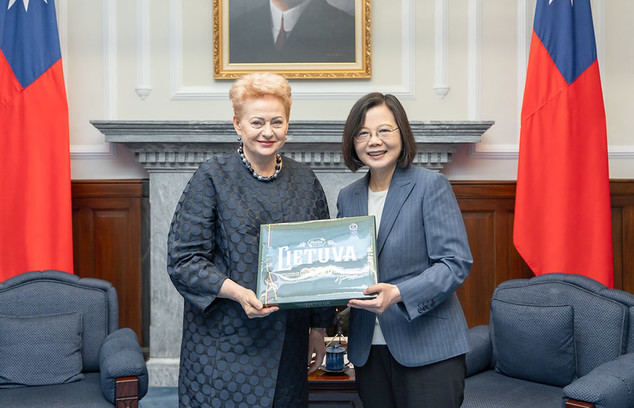 La Presidenta de Taiwán recibe a la delegación del Consejo Atlántico