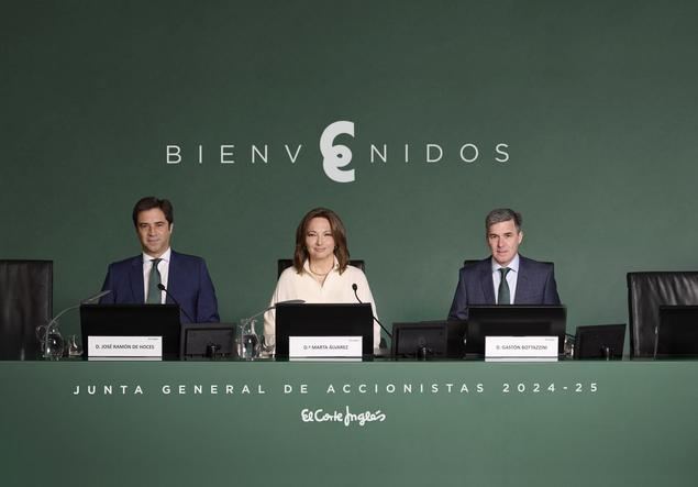 En la imagen, de izquierda a derecha, José Ramón de Hoces, Marta Álvarez y Gastón Bottazzini.