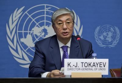 Kassym-Jomart Tokayev.