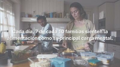 El 70% de los padres señala la alimentación de sus hijos como su principal carga mental diaria