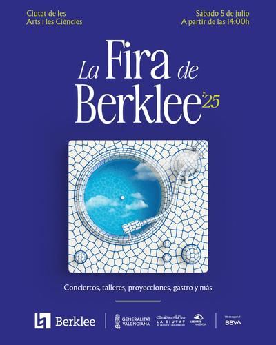 Todo preparado para la La Fira de Berklee, que vuelve el próximo 5 de julio a Valencia