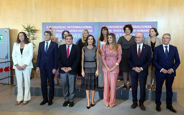 S.M. la Reina presidió el II Congreso Internacional sobre Trata de Seres Humanos en el que se debatieron estrategias para abolir la explotación sexual