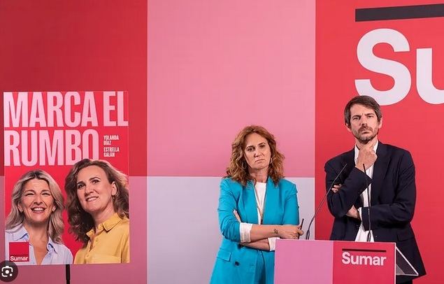 Sumar, en blanco y azul turquesa