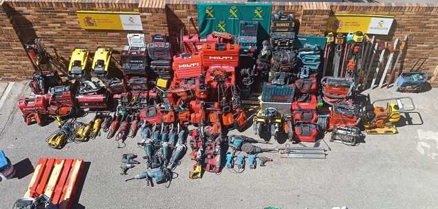 Grupo Avintia colabora con la Guardia Civil en la desarticulación de un grupo criminal especializado en robos en obras