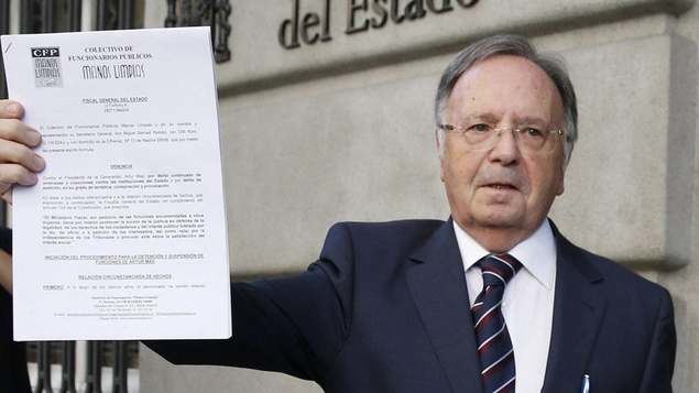 Miguel Bernard, líder de Manos Limpias.