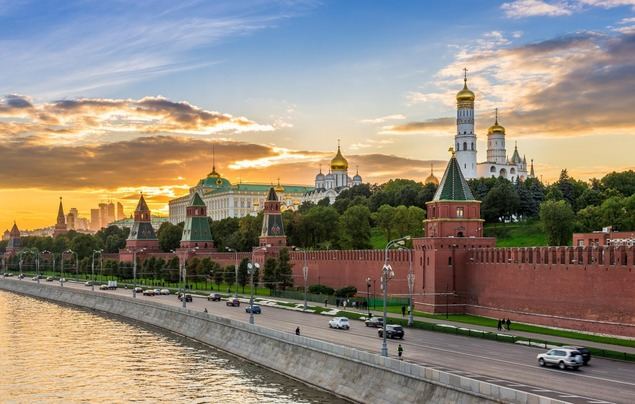 Imagen del Kremlin, en Moscú.