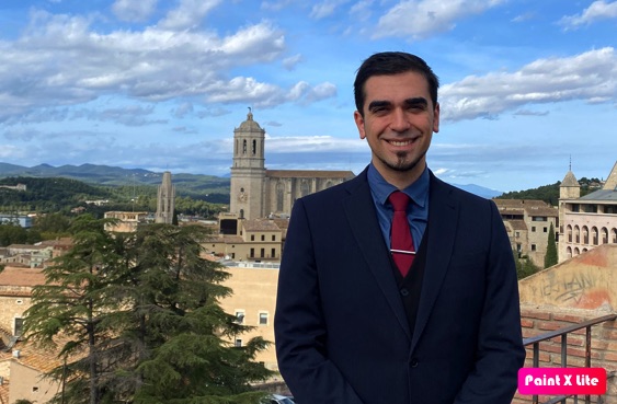 Xavi Cuadrado, candidato de Valents a la alcaldía de Girona