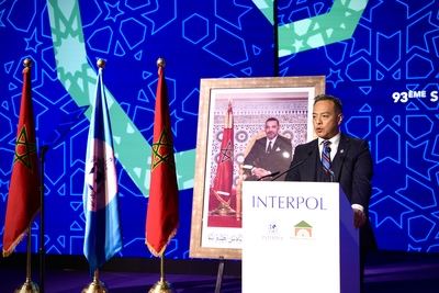 Mr Chow leads the Hong Kong delegation as part of the national delegation to attend the 93rd INTERPOL General Assembly in Morocco.