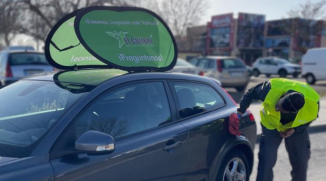 El Colibrí, un nuevo sistema de lavado de coches a domicilio