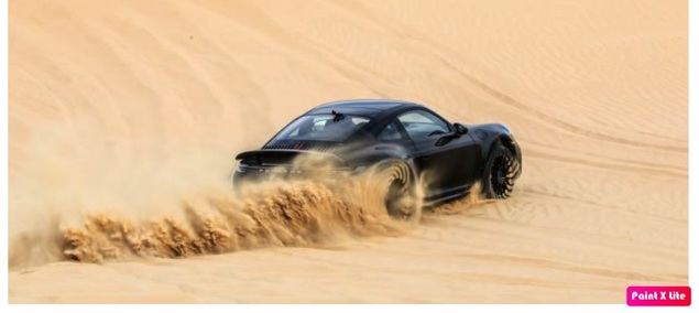 El Porsche 911 Dakar, ahora también off road, en grava, arena y nieve