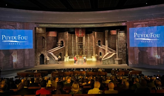 Auditorio Castillo de Vivar, con capacidad para 2.000 asistentes