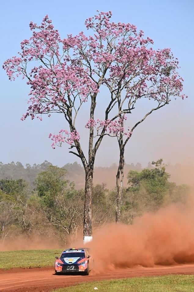 Participante del Rally de Paraguay en su edición de 2025.