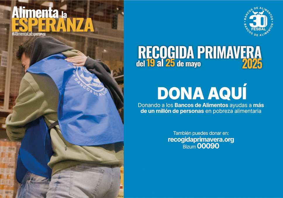 El Corte Inglés participa en la “Recogida Primavera 2025” en colaboración con los Bancos de Alimentos