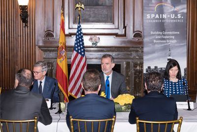Iberdrola USA (Avangrid) acompaña a Su Majestad el Rey en la Cámara de Comercio España-Estados Unidos de Nueva York