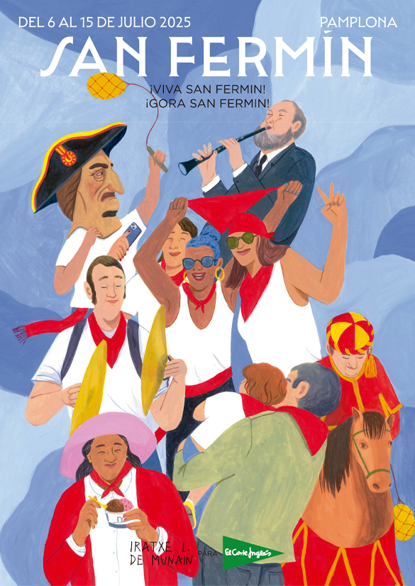 El Corte Inglés apoya las Fiestas Locales de la mano de jóvenes artistas