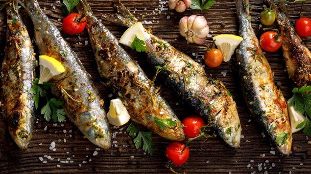 Sardinas a la parilla