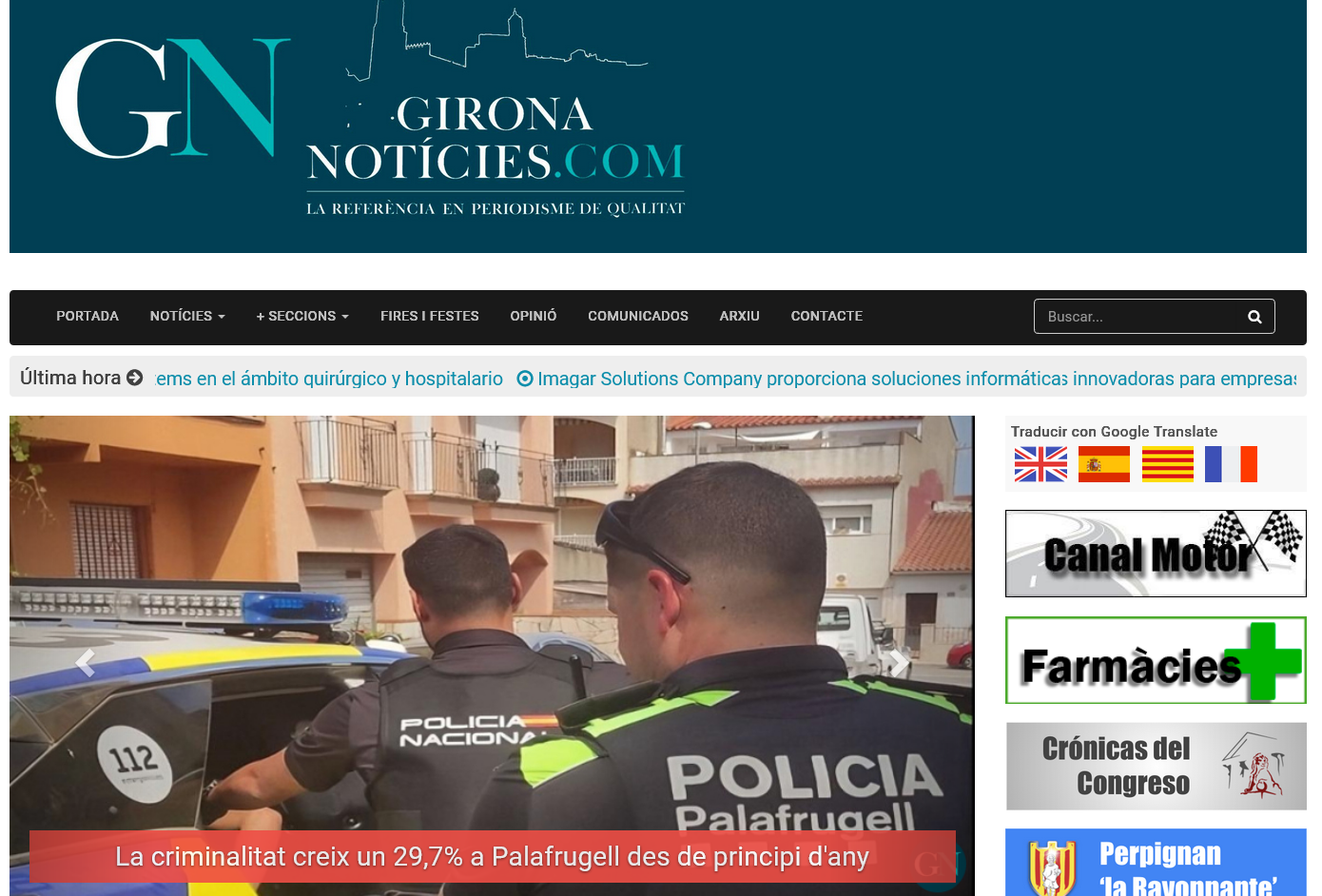El portal GironaNotícies cierra 2024 superando los 10 millones de visitas