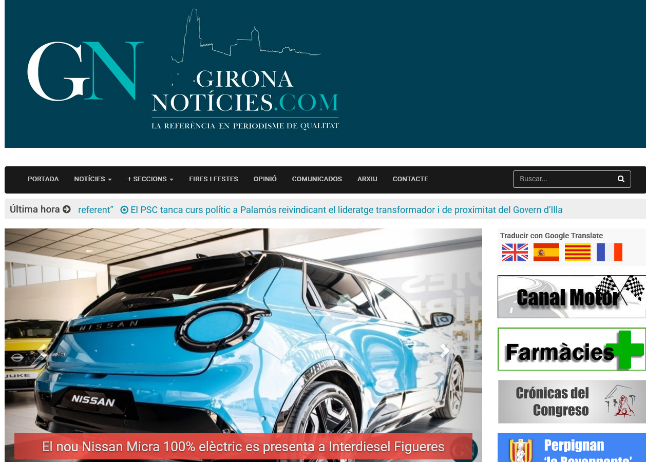 Gironanoticies.com se acerca a los 20 años consolidado como el digital que más crece en Cataluña