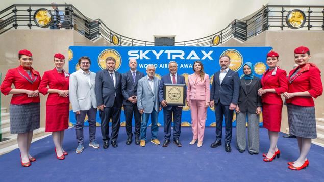 Turkish Airlines reconocida como la mejor aerolínea de Europa por décima vez