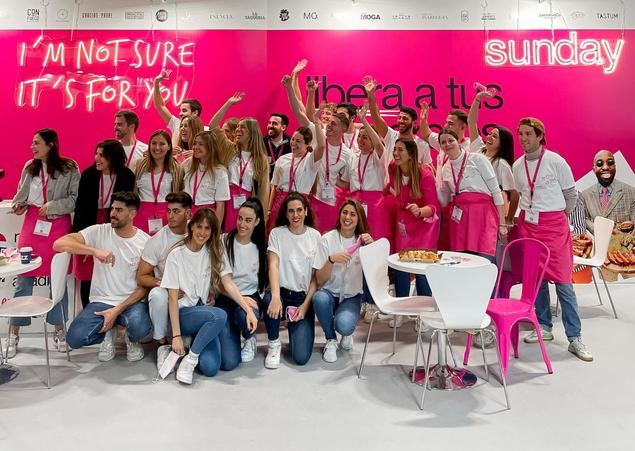 Sunday presenta en su stand de HIP 2022 el pago más rápido en restaurantes