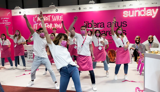 Sunday presenta en su stand de HIP 2022 el pago más rápido en restaurantes