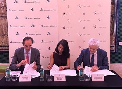Alvarez & Marsal se ha incorpora como colaborador del Teatro Real