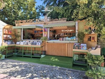 El Corte Inglés renueva The Music Box, la pop-up exclusiva del festival Noches del Botánico