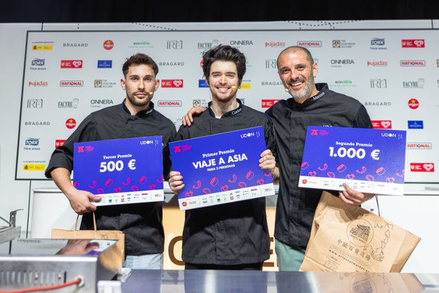 UDON Asian Food proclama ganador al chef Carlos Hernández en los Asian Culinary Awards