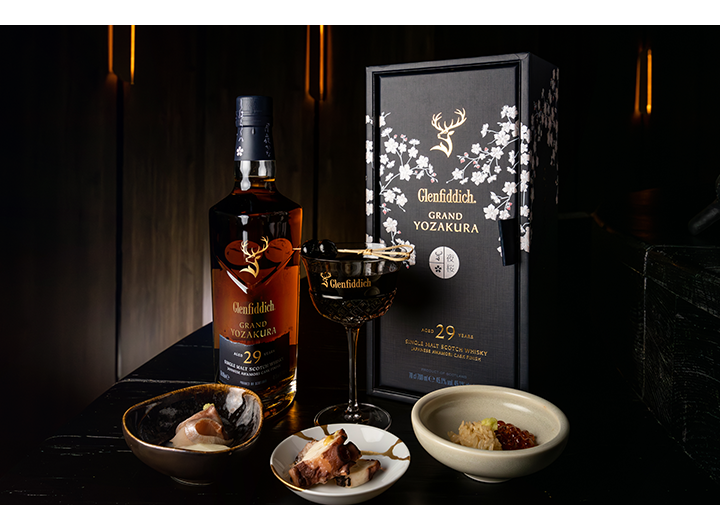 Escocia y Japón se fusionan a través de la delicada gastronomía de Marcos Granda y Glenfiddich Grand Yozakura