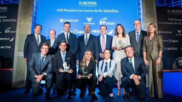 José María Álvarez-Pallete, Olga Carmona y WAS reciben los premios Los Leones de EL ESPAÑOL 2023