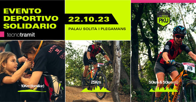 Tecnotramit luchará contra la fenilcetonuria en la carrera MTB solidaria