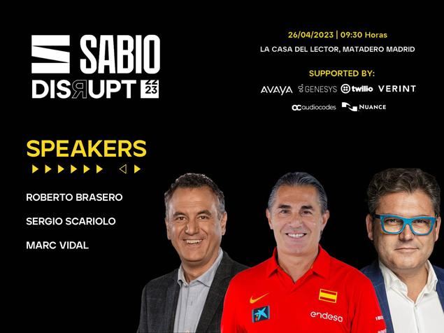 Roberto Brasero, Scariolo y Marc Vidal, juntos para hablar de innovación, Inteligencia Artificial y experiencia de cliente