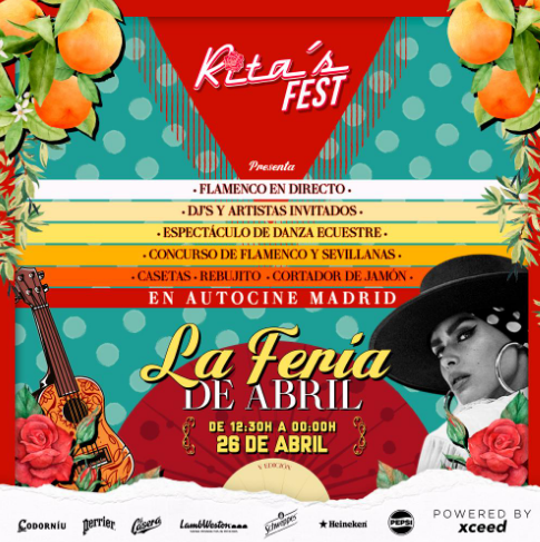 Feria de Abril by Rita’s: la tradición sevillana revive en Madrid