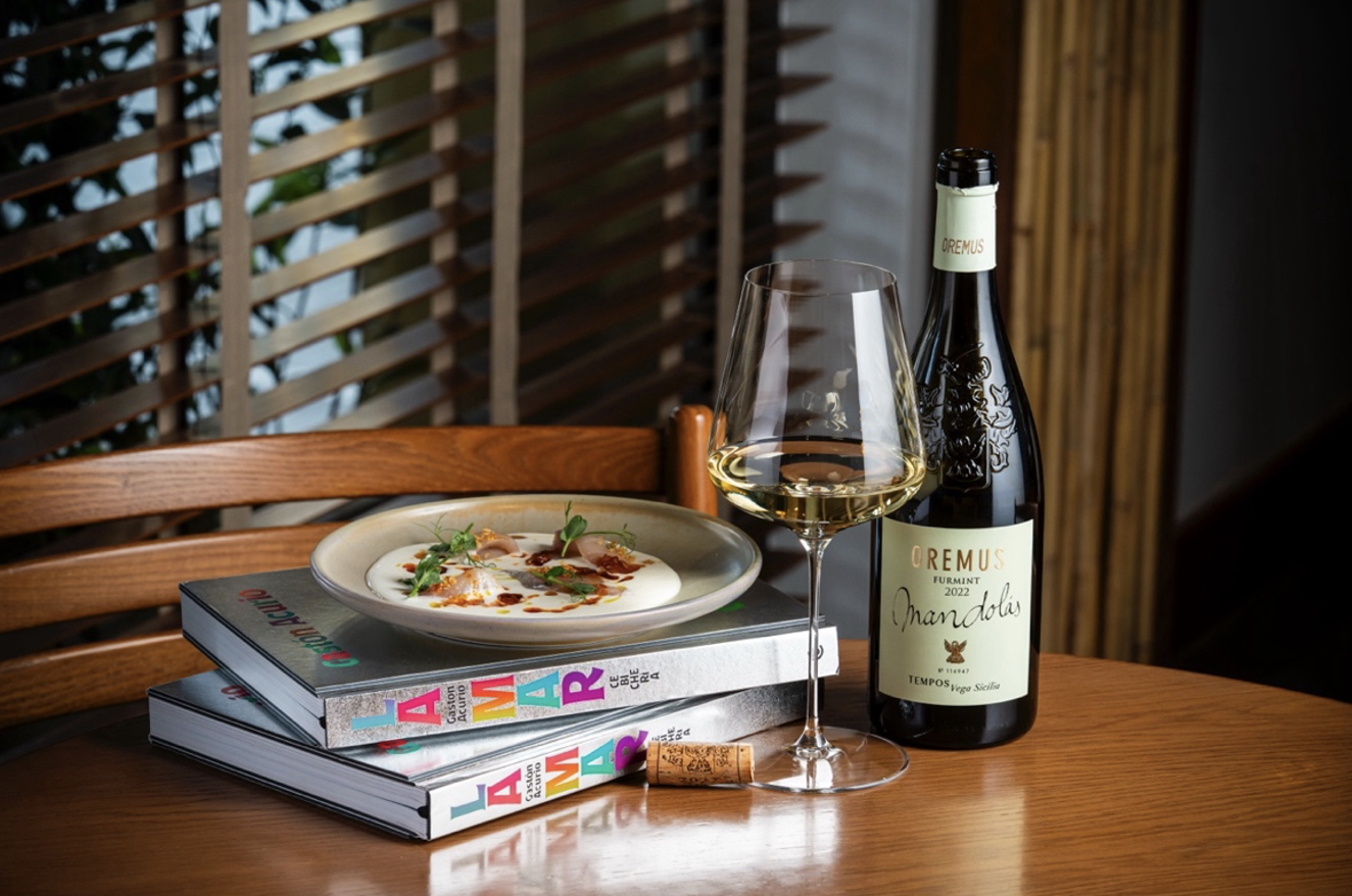 La Mar Madrid y Oremus firman 'A Mar Abierto', una experiencia gastronómica edición limitada que rompe las reglas del maridaje